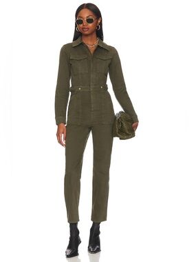 Good American Fit For Success Jumpsuit in Fern NWT X Small MSRP $189